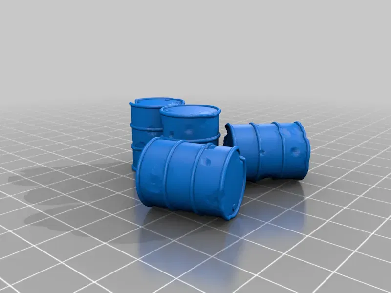 Vật trang trí bàn cờ: Thùng và Rào chắn - Image 12