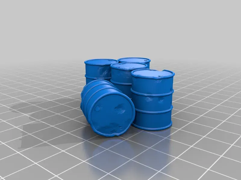 Vật trang trí bàn cờ: Thùng và Rào chắn - Image 13