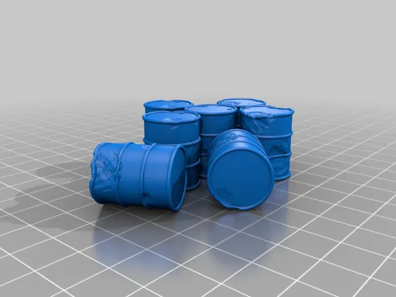 Vật trang trí bàn cờ: Thùng và Rào chắn - Image 15