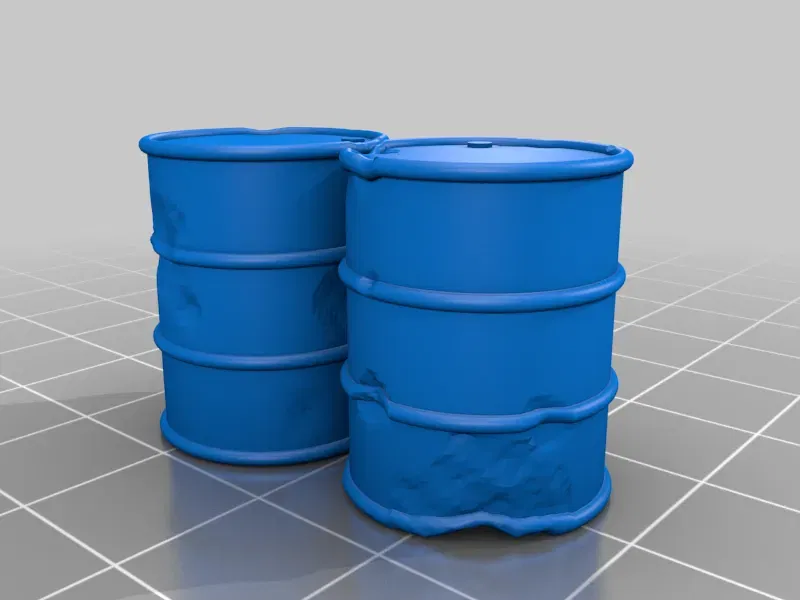 Vật trang trí bàn cờ: Thùng và Rào chắn - Image 16