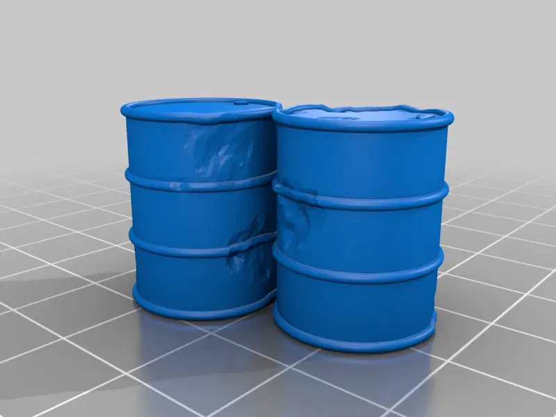 Vật trang trí bàn cờ: Thùng và Rào chắn - Image 17