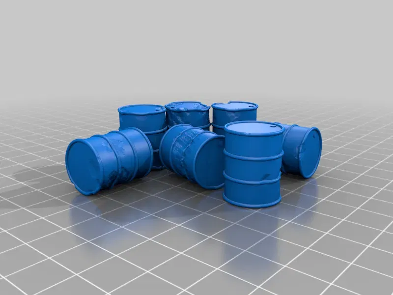 Vật trang trí bàn cờ: Thùng và Rào chắn - Image 18