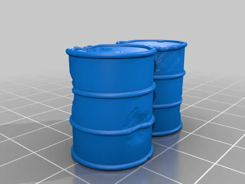 Vật trang trí bàn cờ: Thùng và Rào chắn - Image 21