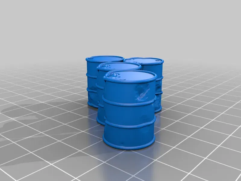 Vật trang trí bàn cờ: Thùng và Rào chắn - Image 22