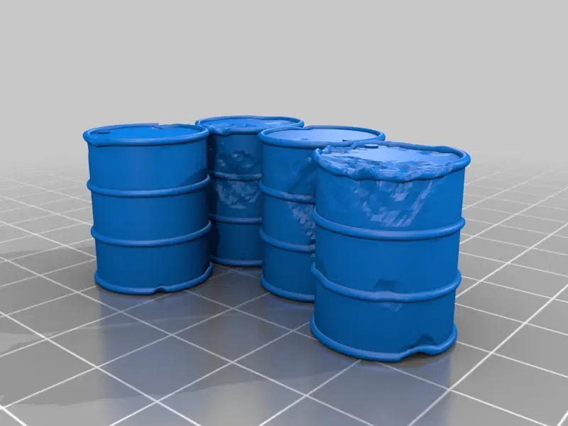 Vật trang trí bàn cờ: Thùng và Rào chắn - Image 29