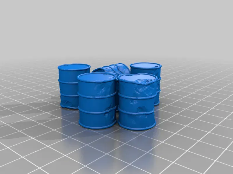 Vật trang trí bàn cờ: Thùng và Rào chắn - Image 32