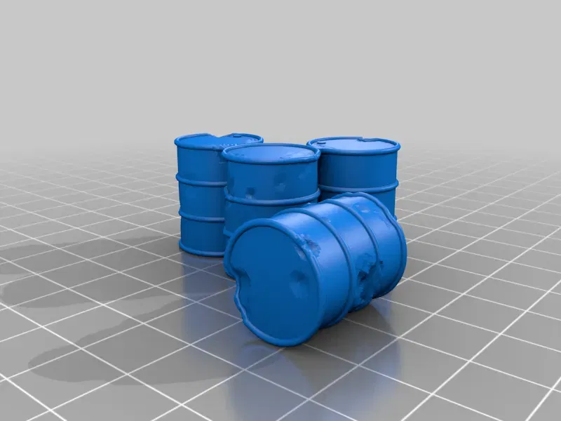 Vật trang trí bàn cờ: Thùng và Rào chắn - Image 33