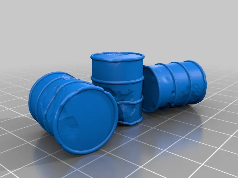 Vật trang trí bàn cờ: Thùng và Rào chắn - Image 34