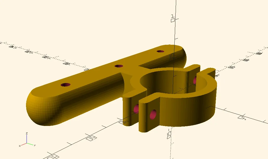 Bike Basket Adapter for Step-through Giant Bike - Image 1