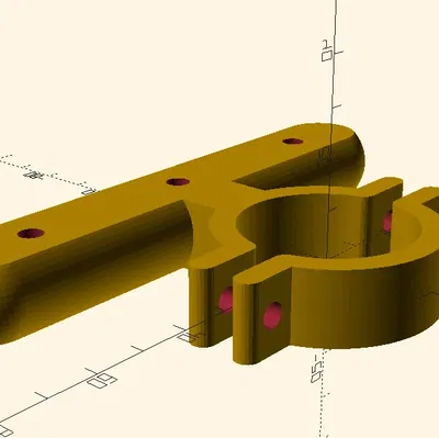 Bike Basket Adapter for Step-through Giant Bike
