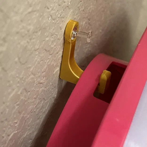 DL Hook | Design to be compatible with push pins | Easy to use - Image 3