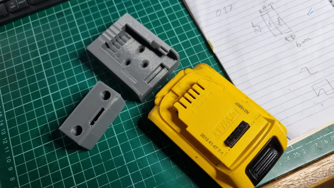 Đầu nối cân bằng pin DeWalt - Image 1