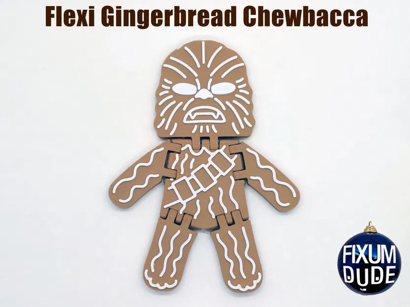 Móc Khóa Chewbacca Bánh Gừng Dẻo - Image 3