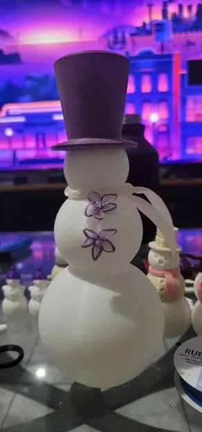 Người Tuyết Cao Khoảng 10 Inch Có Nón - Image 1