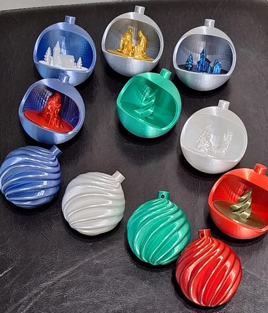 Móc Trang Trí Giáng Sinh & Cảnh Lồng In 3D Theo Yêu Cầu - Image 5