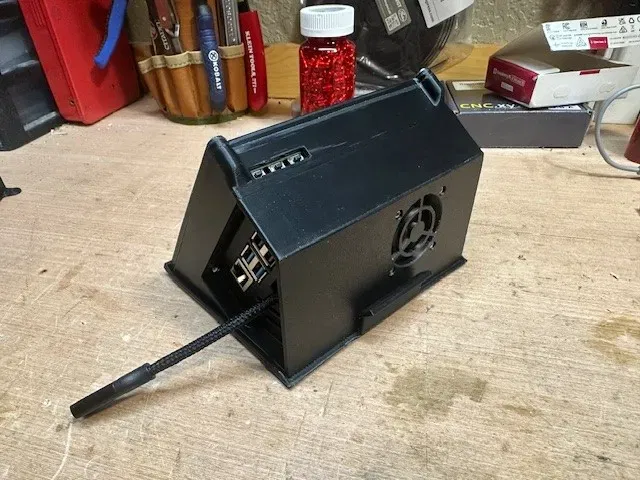 Case BTT PiTFT50 v2.1 với Raspberry Pi và Quạt 4010 (Màn hình Klipper) - Image 3