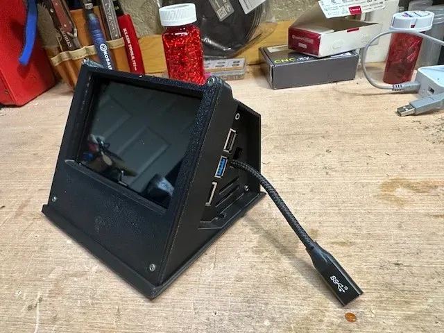 Case BTT PiTFT50 v2.1 với Raspberry Pi và Quạt 4010 (Màn hình Klipper) - Image 4