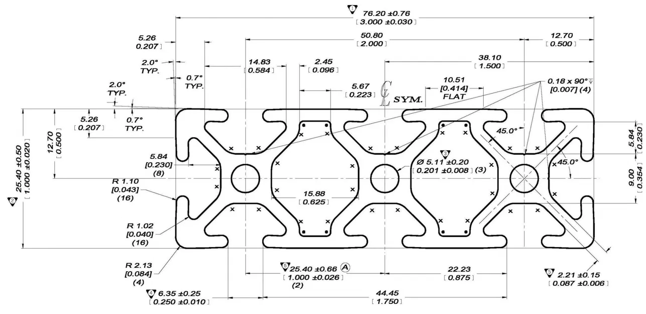 Nắp Bịt Cho Thanh Nhôm EX-1030 - Image 4