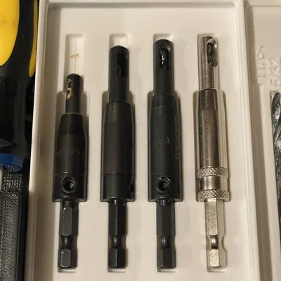 Khuôn đế giữ mũi khoan tự định tâm Gridfinity