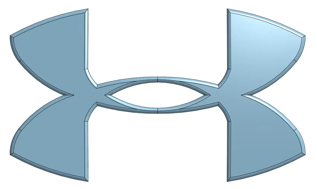 Biểu Tượng Under Armour 2.0 - Phiên Bản 3D - Image 1