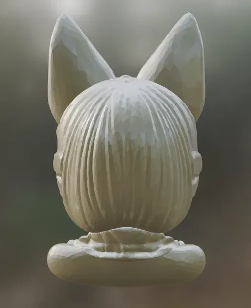 Tượng Bán Thân Ankha - Animal Crossing - Image 2