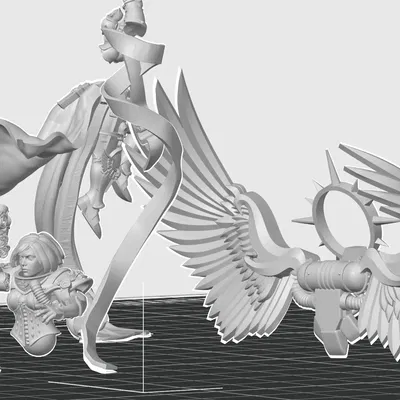 Danh hiệu Thánh Bất Diệt Tóm tắt Mô hình 3d của một vị thá