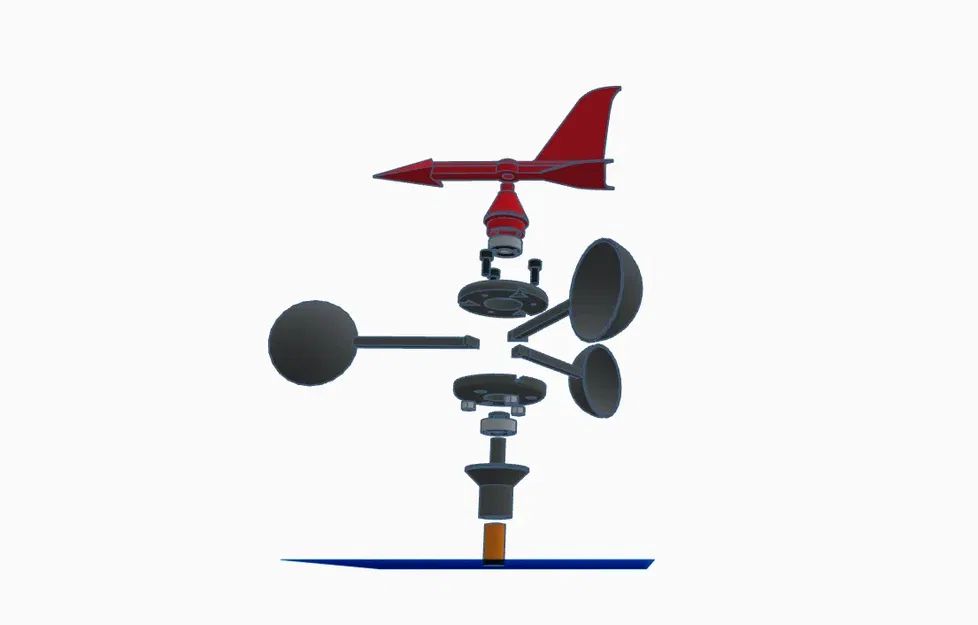 Máy Đo Gió Kiêm Chỉ Hướng Gió - Image 5