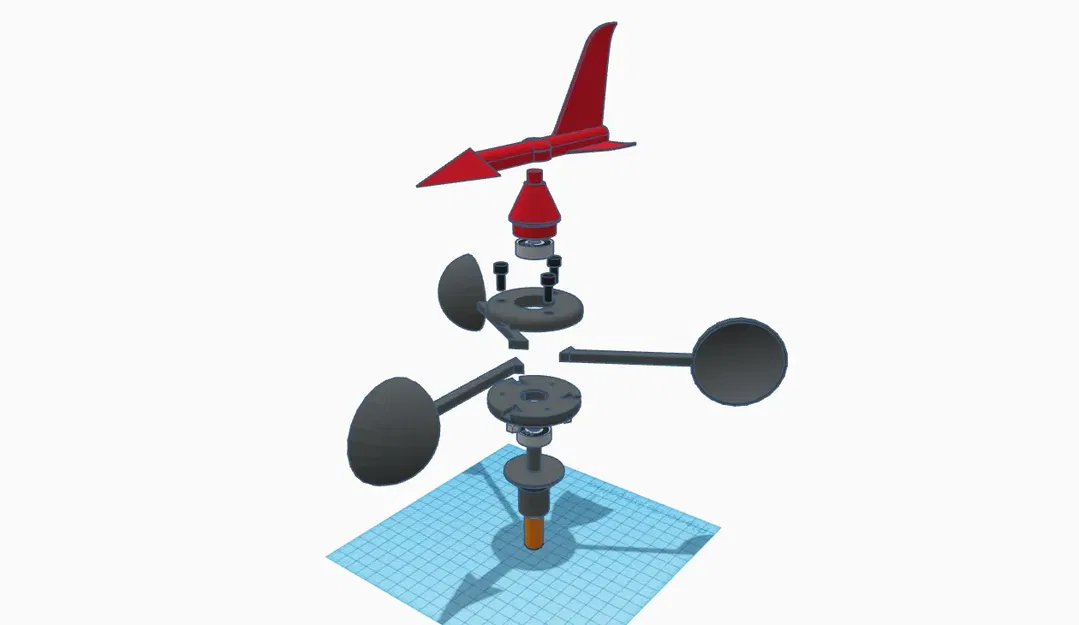 Máy Đo Gió Kiêm Chỉ Hướng Gió - Image 9