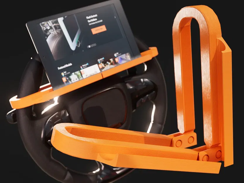 Giá đỡ Vô lăng Tablet & Điện thoại In Liền - Image 1