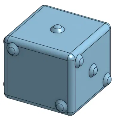 Xúc Xắc 3D Độc Đáo - Image 1