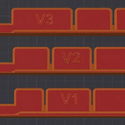 Giá Treo Tường Cho Bambu Lab AMS - Phiên Bản AMS Mới Nhất (v3?)