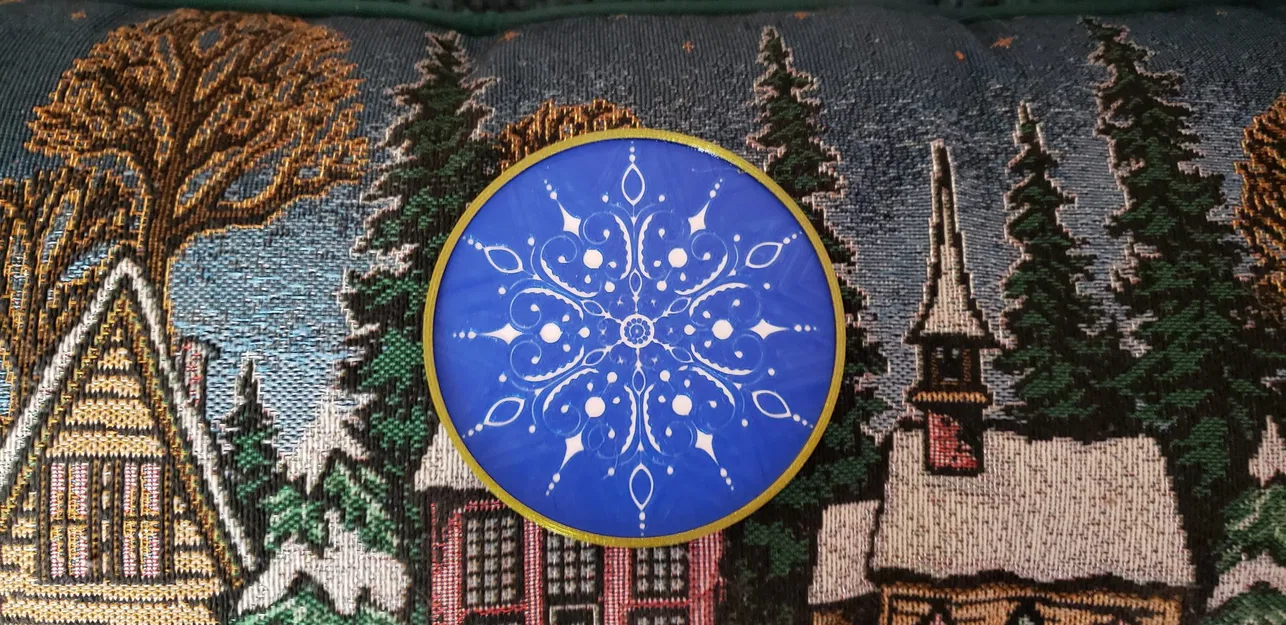 Đế Lót Ly Hình Bông Tuyết - Image 2