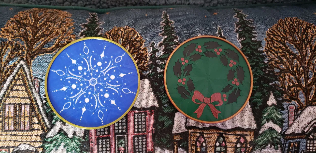 Đế Lót Ly Hình Bông Tuyết - Image 3