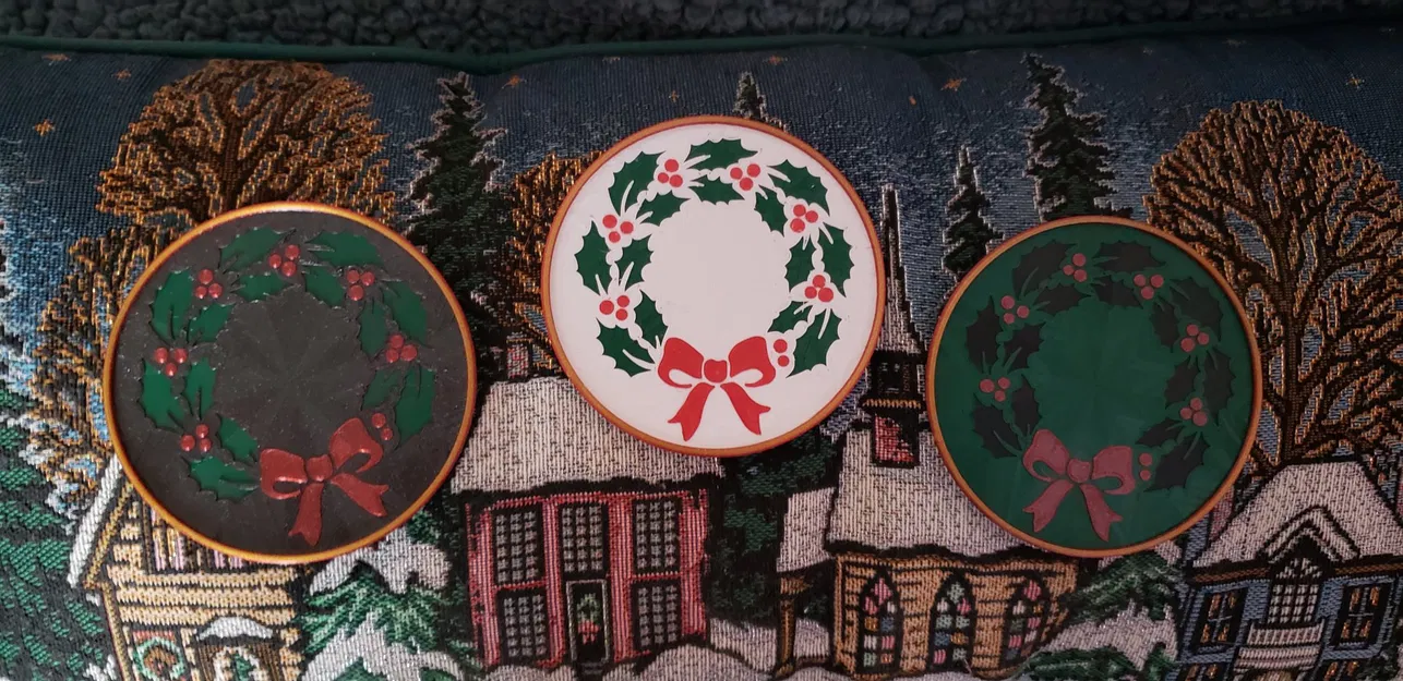 Đế Ly Giáng Sinh Hình Vòng Hoa - Image 1