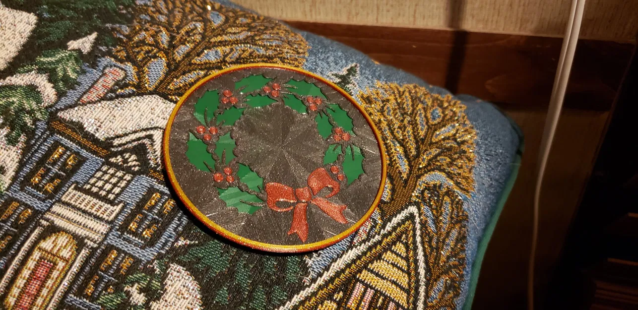 Đế Ly Giáng Sinh Hình Vòng Hoa - Image 2