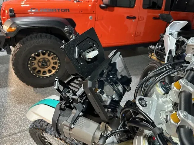 Giá đỡ GPS/Máy tính bảng/CarPlay C7/GoPro Kove 450 Rally có lỗ gắn RAM trên và dưới - Image 6