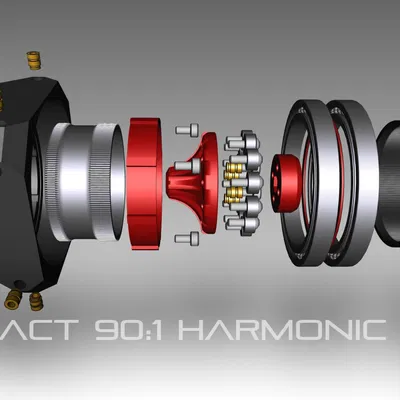 Compact 90:1 Harmonic Drive