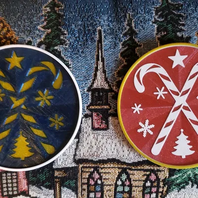 Giá Đỡ Ly Hình Kẹo Gậy Bắt Chéo