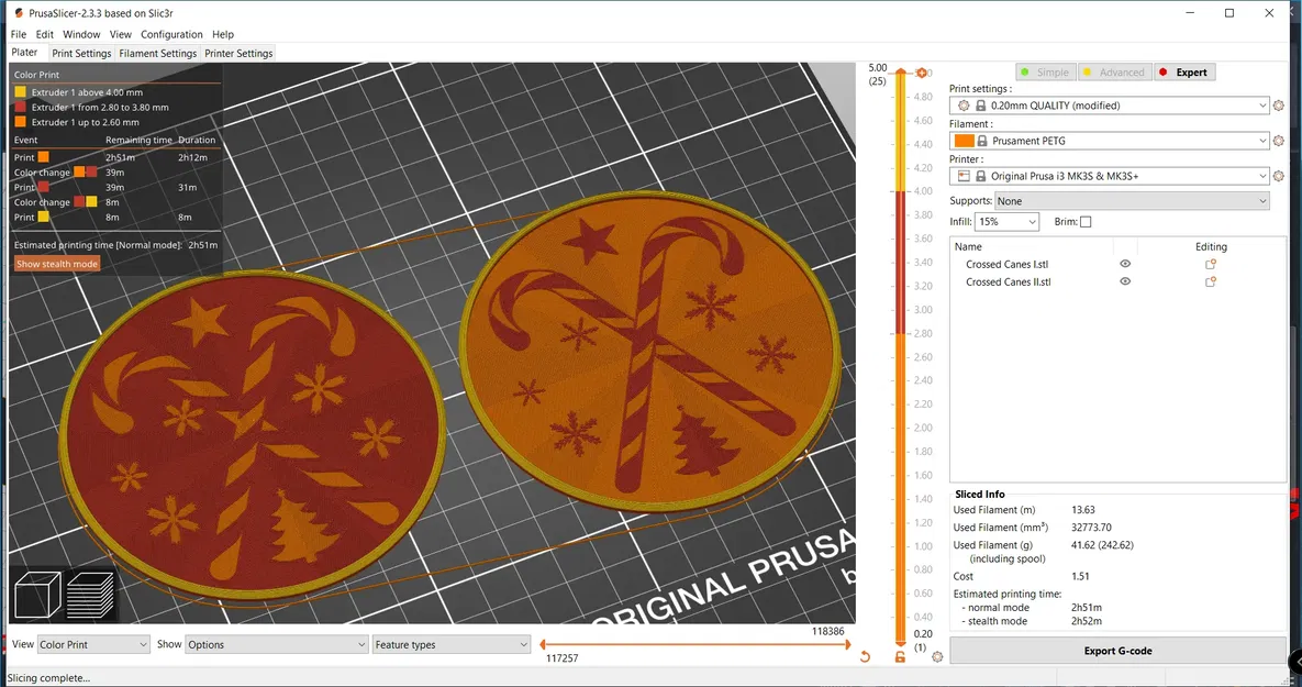 Giá Đỡ Ly Hình Kẹo Gậy Bắt Chéo - Image 2