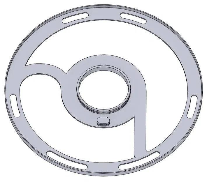 Adapter Cuộn Giấy Carton Polymaker - Không Kẹp - Image 1