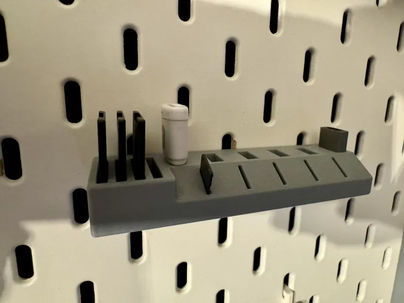 Đế giữ USB / thẻ SD cho Ikea Skadis - Image 1