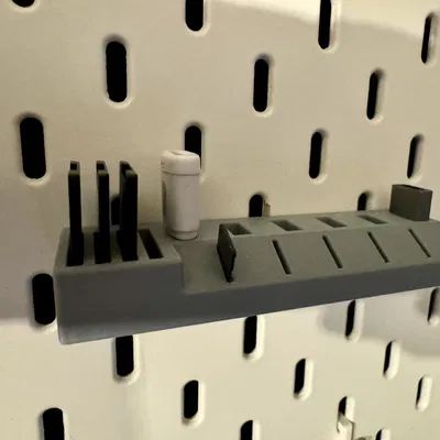 Đế giữ USB / thẻ SD cho Ikea Skadis