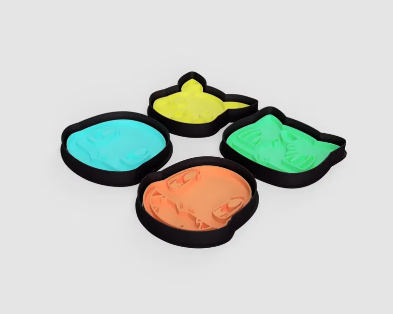 Cookie Cutters - Kanto Starters Pokemon Faces - Image 2