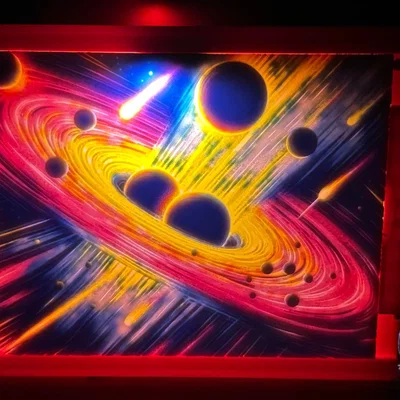 Space Lithophane