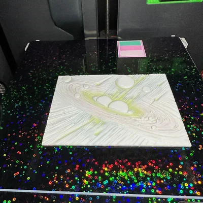 Space Lithophane
