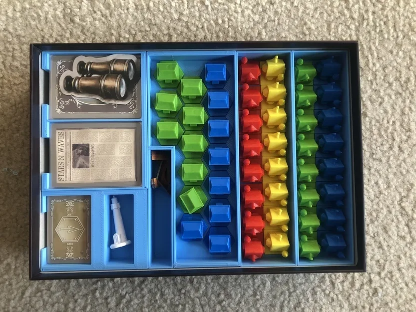 Cape May Board Game Insert - Image 1