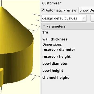 Petite Hydration Tower for Tiny Tails