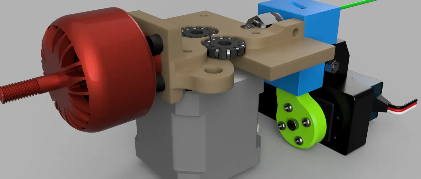 Omni wheel-pinch wheel extruder - Image 4