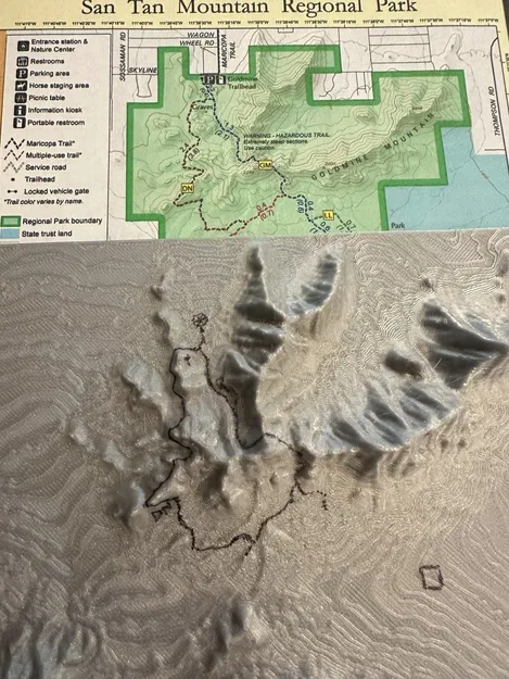 Bản đồ 3D Công viên Khu vực San Tan - Image 1