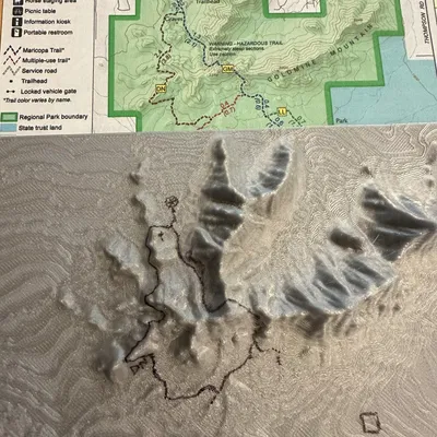 Bản đồ 3D Công viên Khu vực San Tan